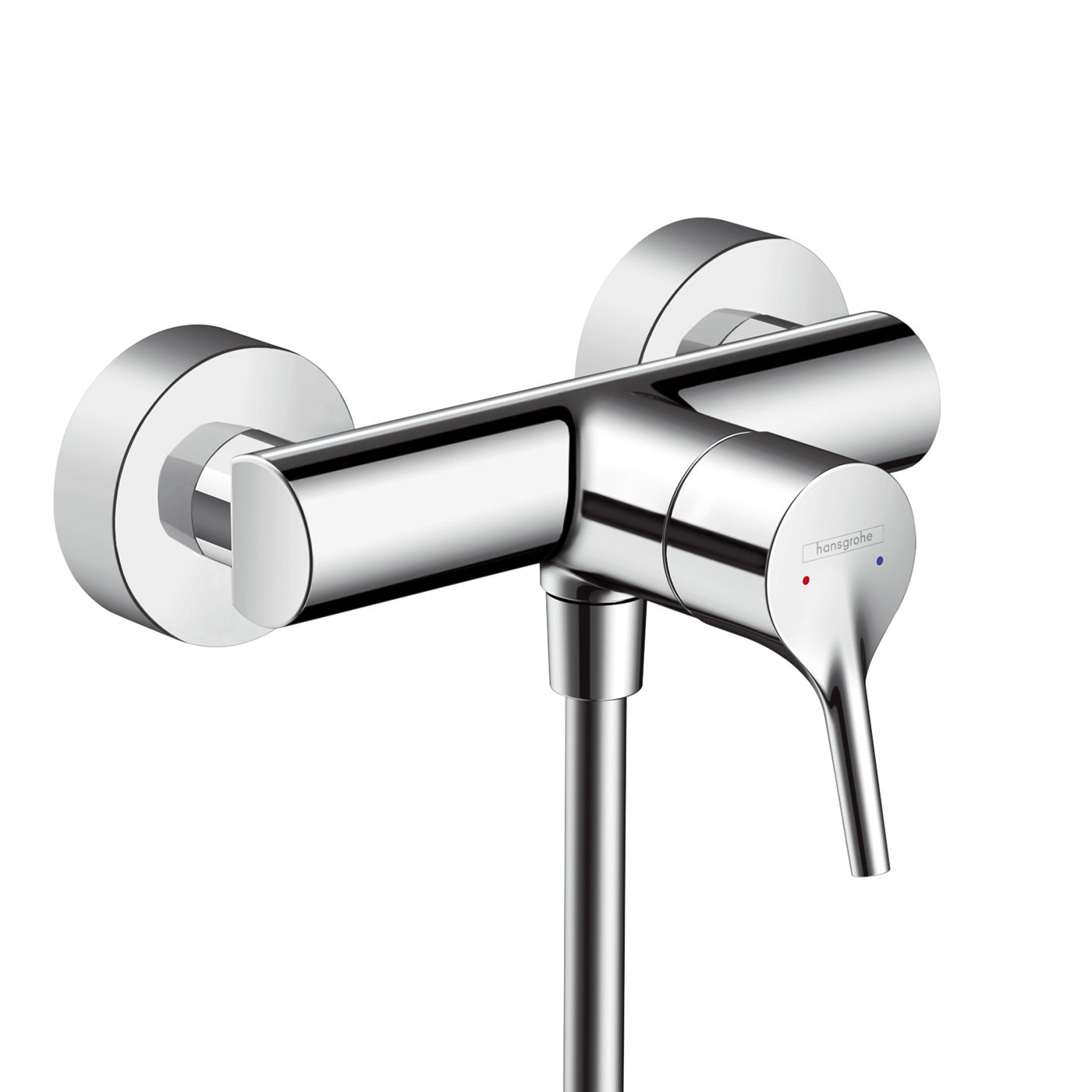 hansgrohe Talis S exposed shower fitting with mixer chrome - 72600000 ...