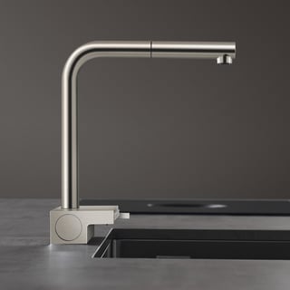 hansgrohe Aquno Select M81 kitchen mixer tap, pull-out spout 