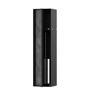 hansgrohe XtraStoris Rock concealed toilet module with tileable 