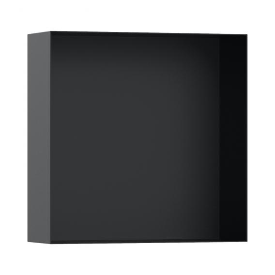 Hansgrohe XtraStoris Minimalistic Wandnische mit offenem Rahmen schwarz matt
