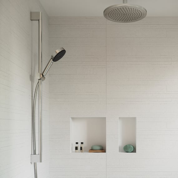 hansgrohe Pulsify Select S shower set, 3 spray modes chrome - 24171000 ...