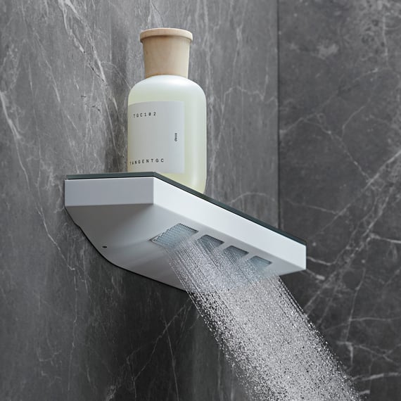 hansgrohe Rainfinity 1jet shoulder shower with shower shelf chrome -  26243000