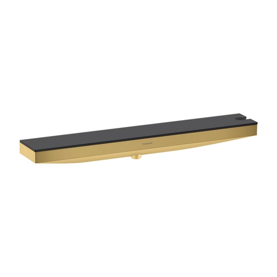 hansgrohe Rainfinity shower bracket with hose connection gold/graphite ...