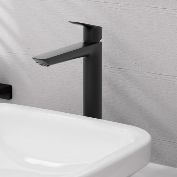 hansgrohe Logis Waschtischarmatur 240 mit erhöhtem Armaturenkörper 