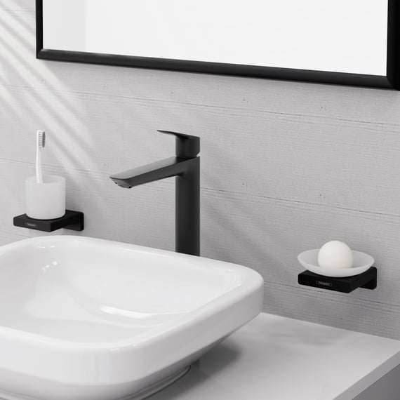 hansgrohe Logis Waschtischarmatur 240 mit erhöhtem Armaturenkörper 