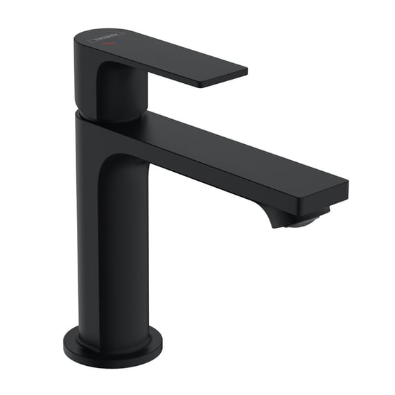 Single Lever Basin Mixer - Black Matt