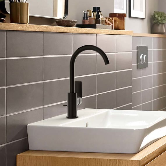 hansgrohe Washbasin mixers: Rebris E, Single lever basin mixer 110