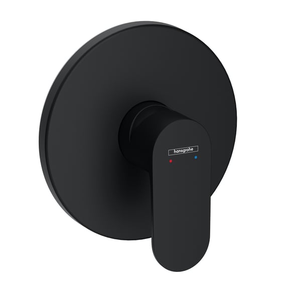 hansgrohe Rebris S concealed, singlelever shower mixer matt black 72667670 REUTER