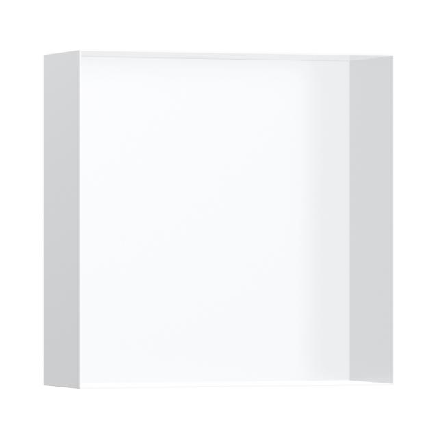 Hansgrohe XtraStoris Minimalistic Wandnische mit offenem Rahmen weiß matt