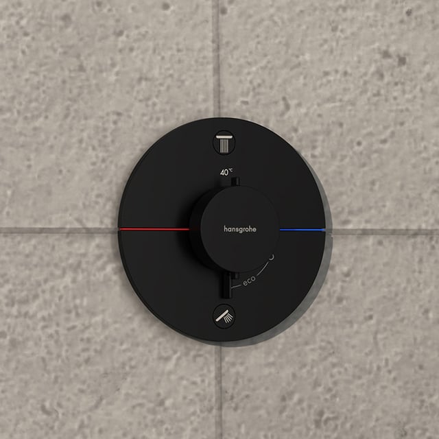hansgrohe ShowerSelect Comfort S thermostat, for bath & shower 