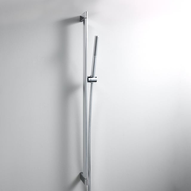 hansgrohe Pulsify S hand shower set with shower rail, 1 spray mode ...