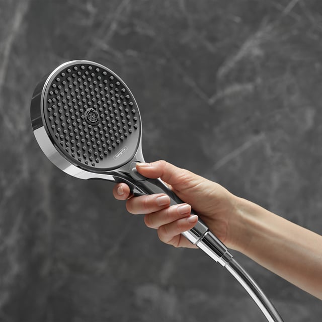 hansgrohe Rainfinity hand shower, 3 spray modes chrome - 26864000
