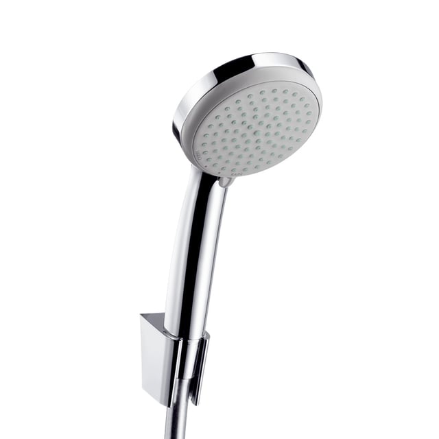 hansgrohe Croma 100 hand shower set with bracket, 4 spray modes