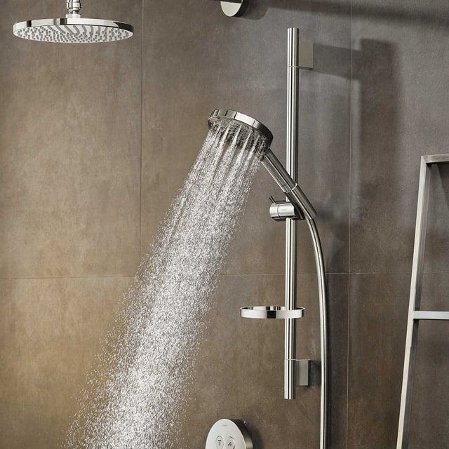 hansgrohe Raindance Select S hand shower set with shower rail and