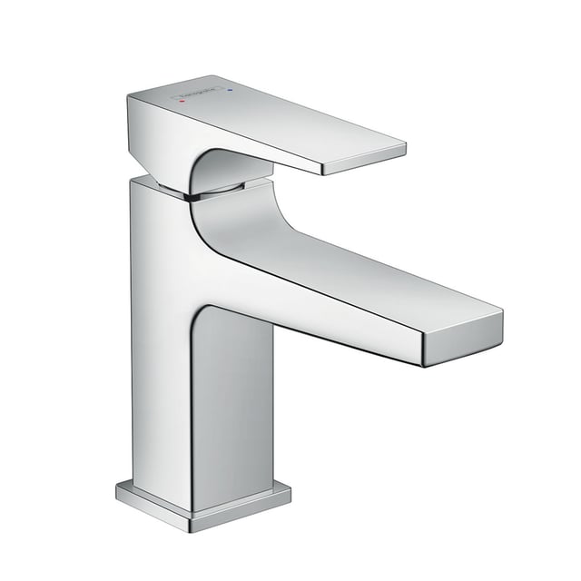 hansgrohe Metropol basin fitting 100 with EcoSmart, with push-open ...