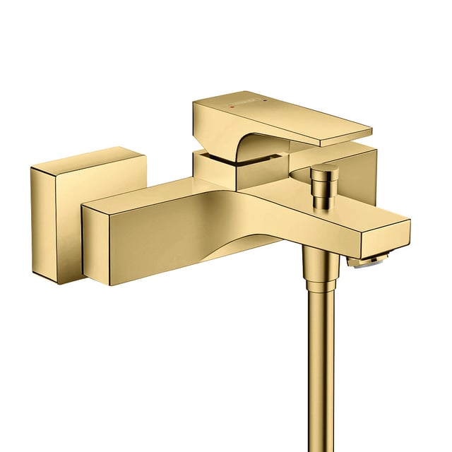 hansgrohe Metropol exposed bath fitting, single-lever mixer gold ...