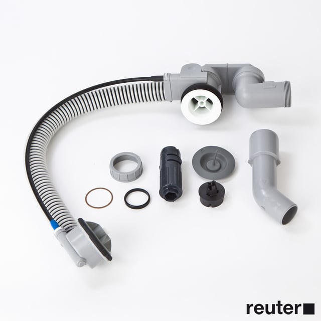 Hansgrohe Flexaplus Basic Afval- En Overloopset – Compleet Voor Standaard Badkuipen