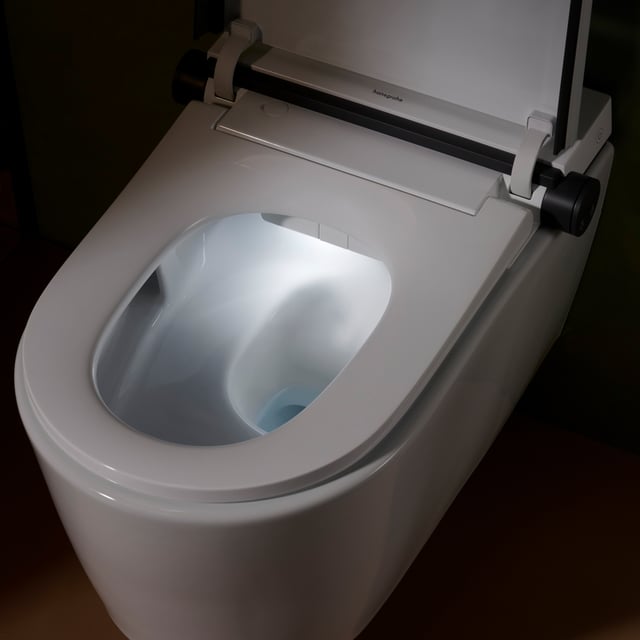 hansgrohe LavaPura Element S wall-mounted, shower toilet with