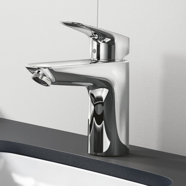 Hansgrohe Logis Universal Knob Robe/Towel Hook in Chrome 41711000 - The