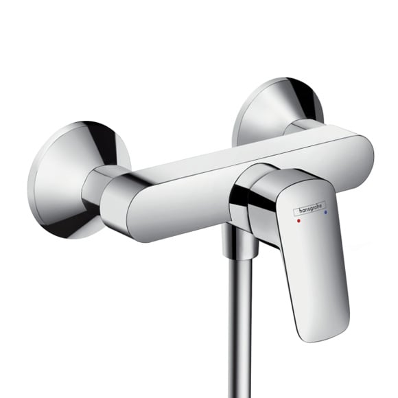 Legami SE0226 Fantini Nostromo Thermostatische Duscharmatur – 4-Loch Mit 3 Griffen – Chrom