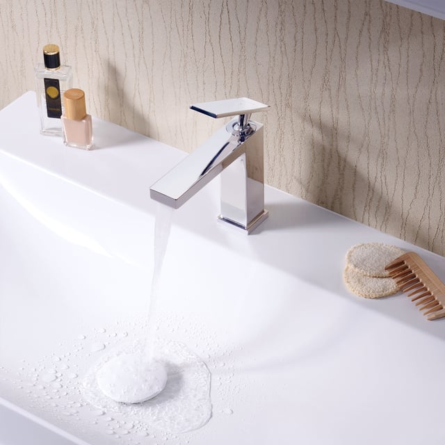 hansgrohe Tecturis E Waschtischarmatur 110 CoolStart mit EcoSmart+ ...
