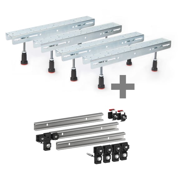 Supports De Clavier Inclinables Pour Logitech G915 G815 G813 - Paire, Noir, Plastique