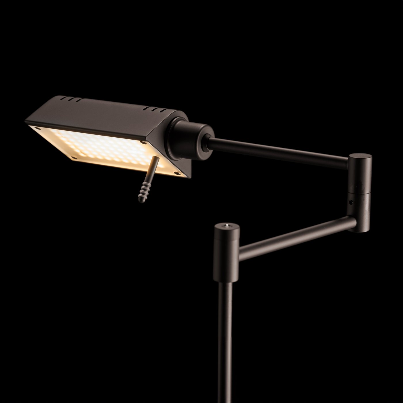 Holtkötter 9617 floor lamp, LED dimmable, adjustable in height, matt ...