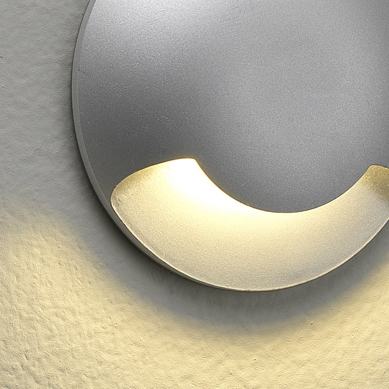Recessesd Shape astro Beam recessed light LED dimmable, matt silver - 1202004 | REUTER