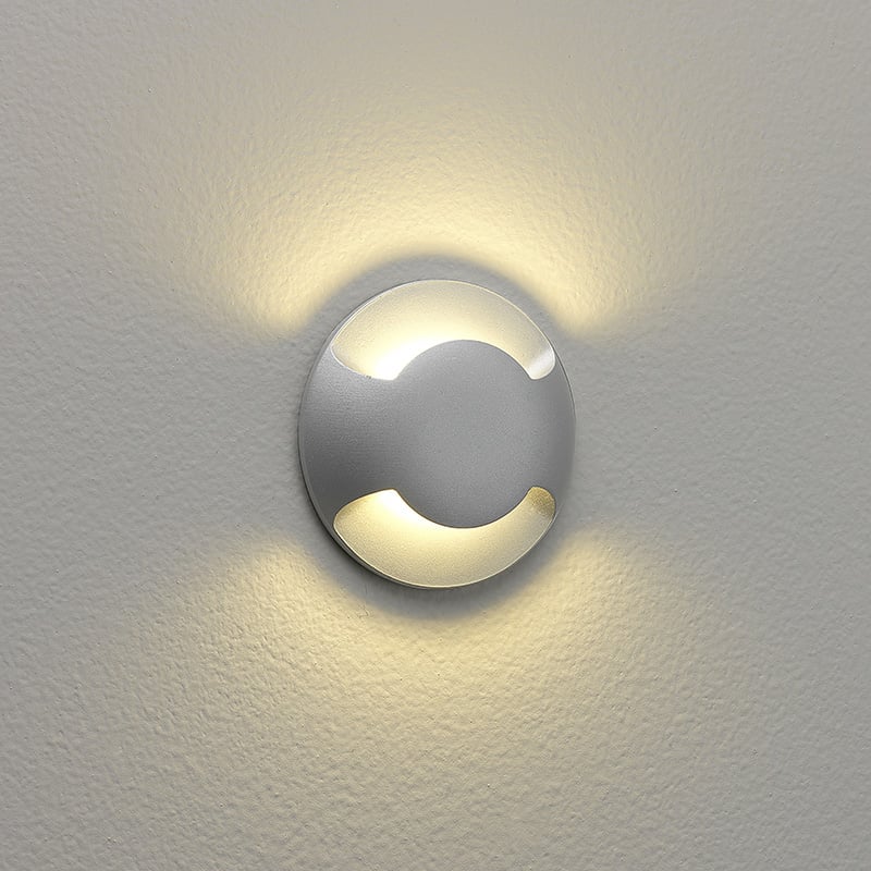 Recessesd Shape astro Beam recessed light LED dimmable, matt silver - 1202005 | REUTER