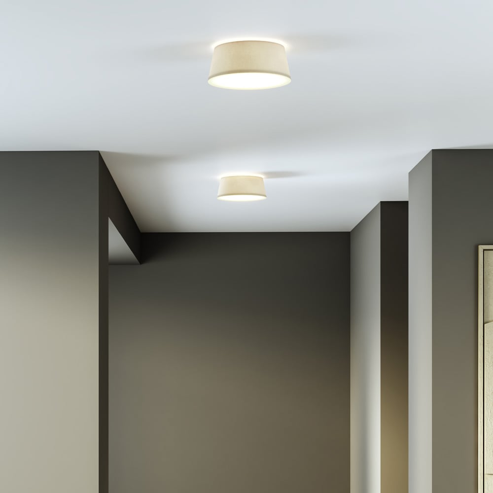 astro Fife ceiling light, E27 dimmable, putty - 1471006 | REUTER