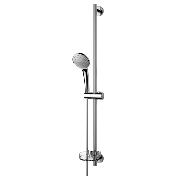 Ideal Standard Idealrain hand shower set with shower rail and shelf, 1 ...