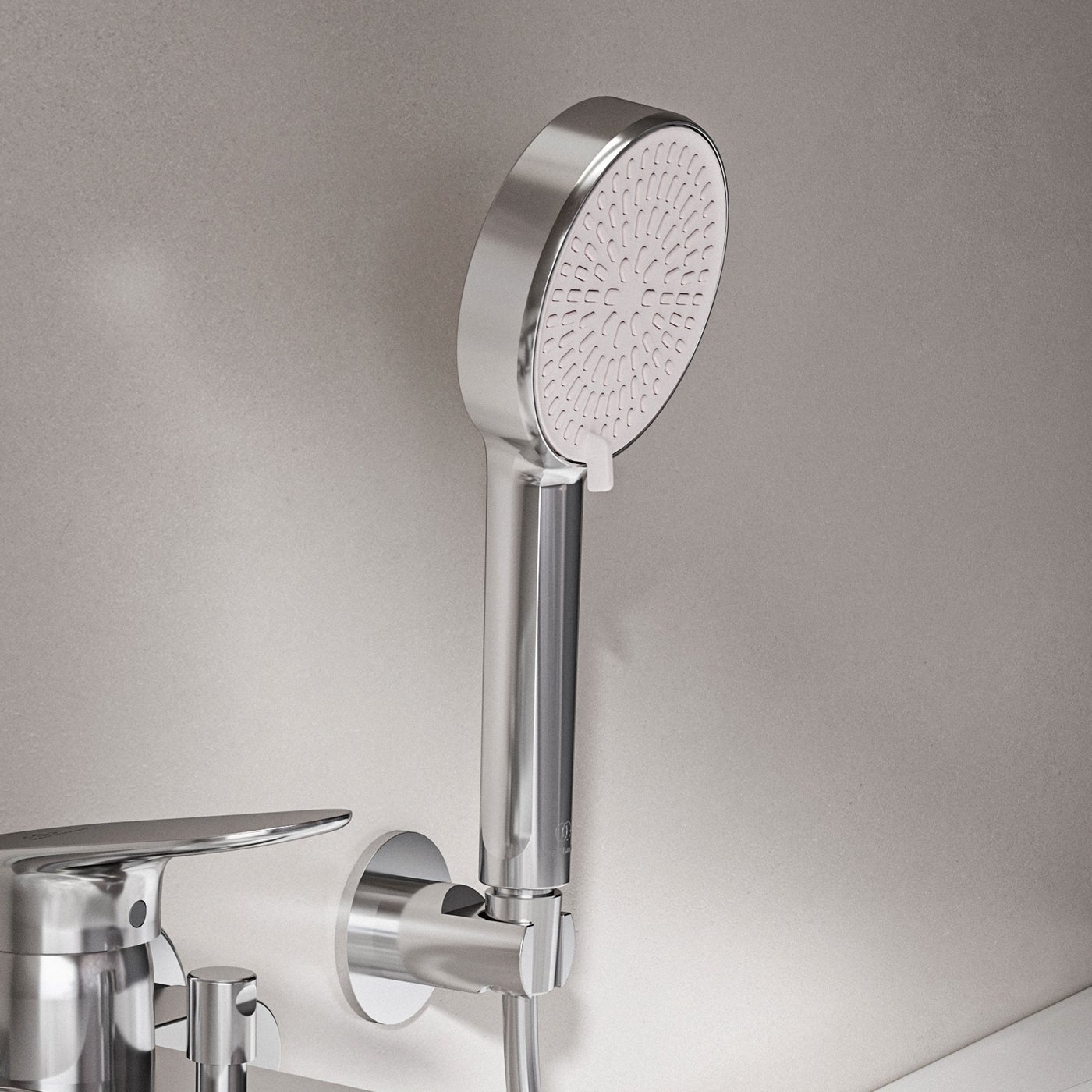 Ideal Standard Idealrain Set de douche avec barre, 1 jet chrome
