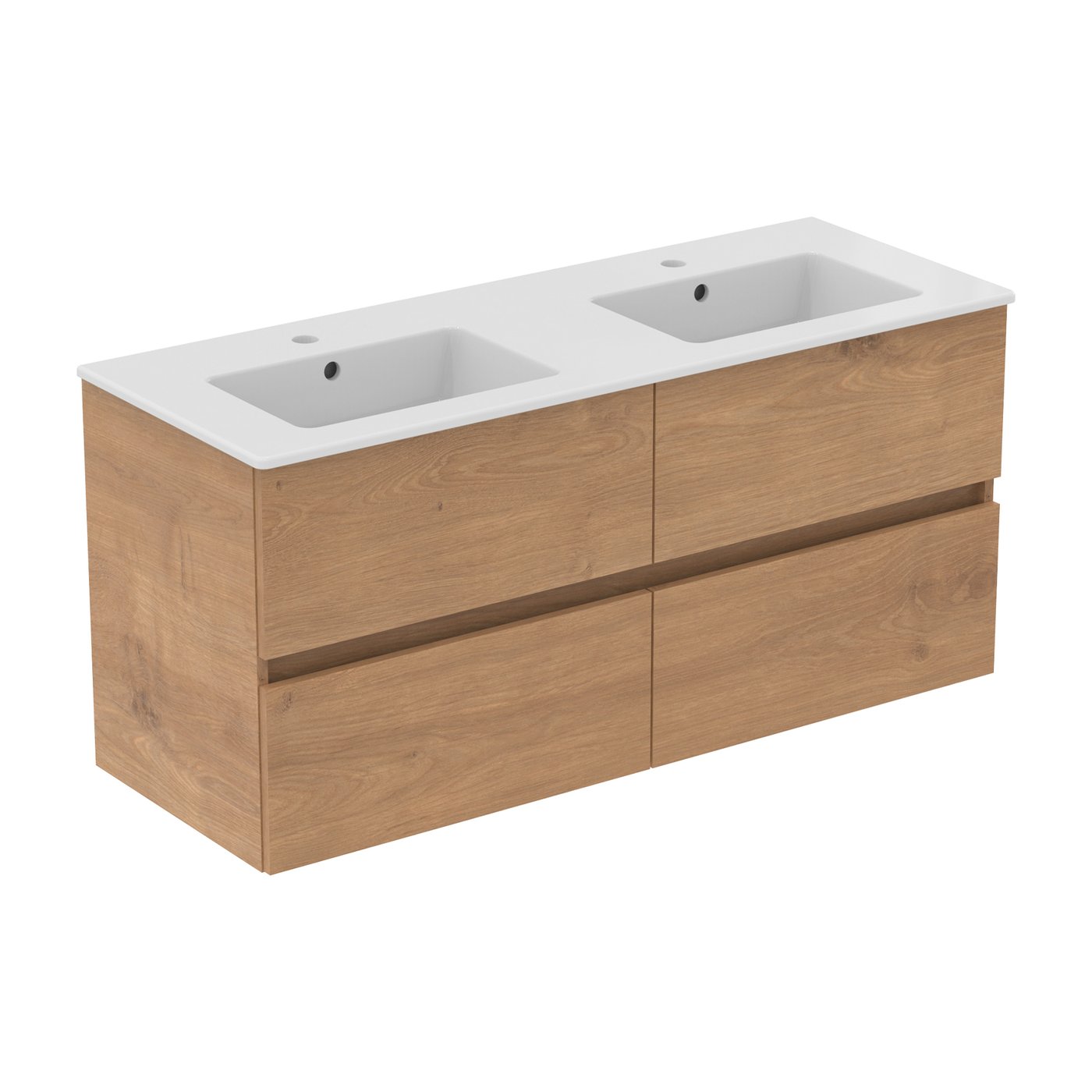 Meuble De Salle De Bain Avec Lavabo Eurovit+ - 36 Cm - Robinetterie à Droite - Neuf