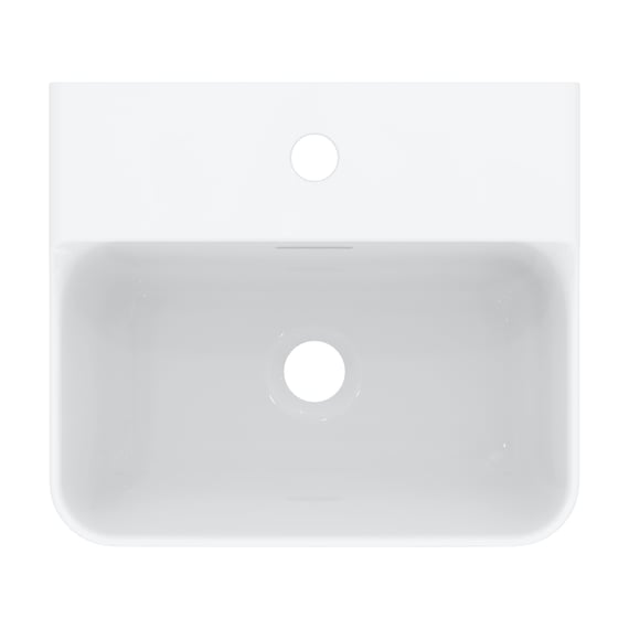 Ideal Standard Conca Cloakroom basin T3695MA 400x350mm, with overflow, 2000  tap hole, white Ideal Plus