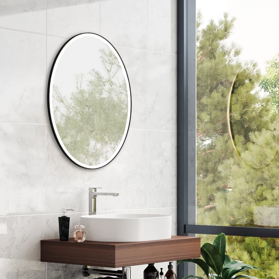 Ideal Standard Conca mirror with LED lighting