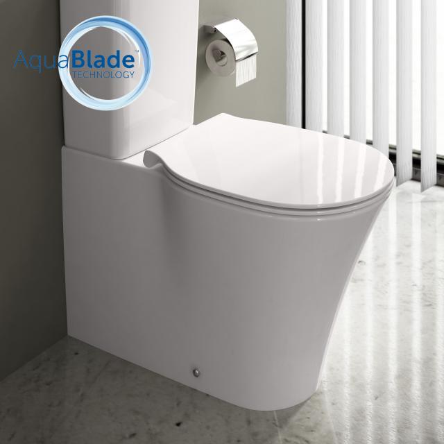 Ideal Standard Connect Air Stand-Tiefspül-WC für Kombination, AquaBlade weiß, mit Ideal Plus