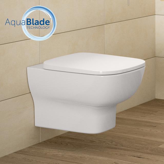 Ideal Standard Connect E Wand-Tiefspül-WC AquaBlade, mit WC-Sitz weiß