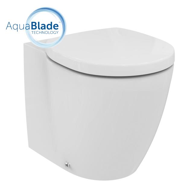 Ideal Standard Connect Stand-Tiefspül-WC ohne Spülrand, weiß, mit Ideal Plus