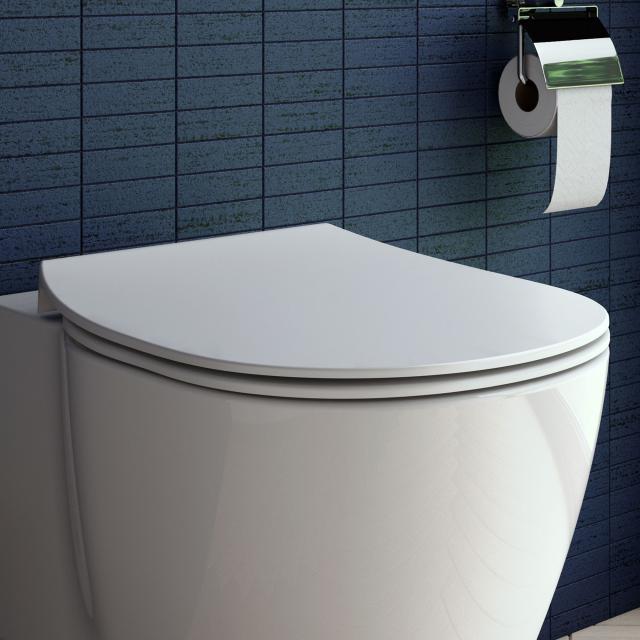 Ideal Standard Connect WC-Sitz Flat weiß mit Absenkautomatik soft-close