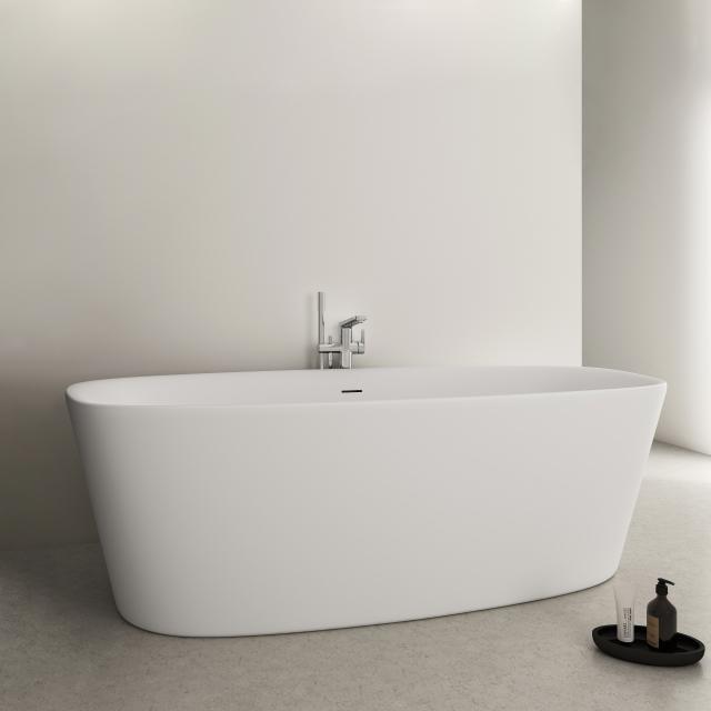 Ideal Standard Dea Freistehende Oval-Badewanne weiß matt