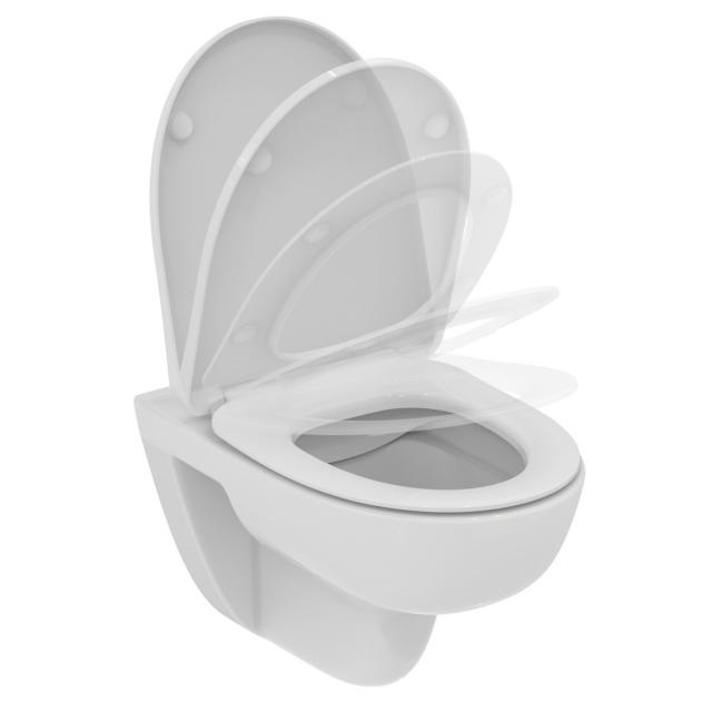 Ideal Standard i.life A Wand-Tiefspül-WC ohne Spülrand, mit WC-Sitz weiß