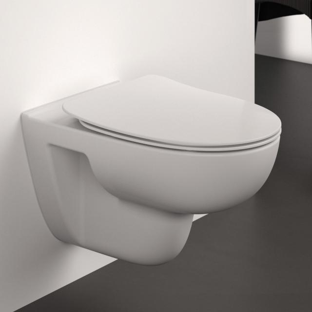 Ideal Standard i.life A Wand-Tiefspül-WC ohne Spülrand weiß, mit Ideal Plus