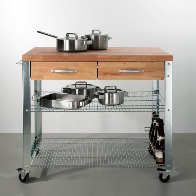 Jan Kurtz Cook Servierwagen buche natur - 495959