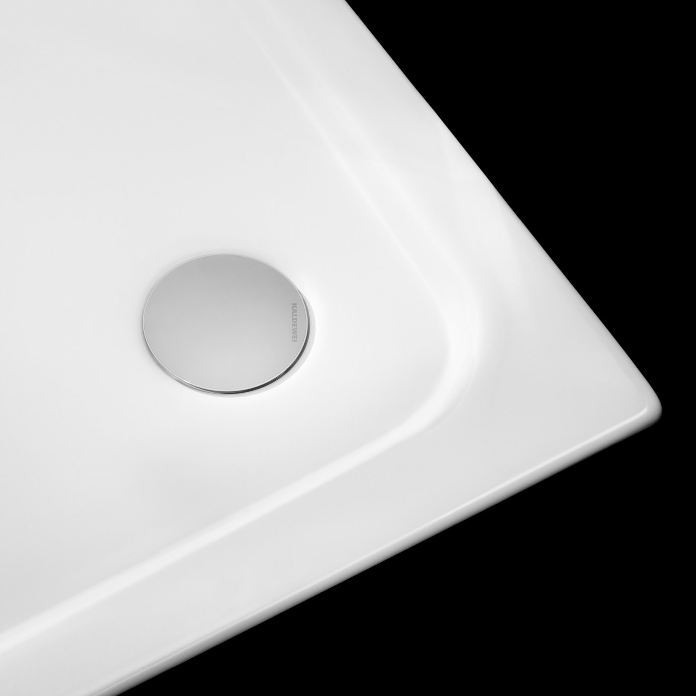 Kaldewei superplan classic square rectangular shower tray with extra