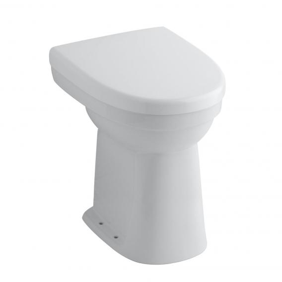 Geberit Renova Comfort Stand-Flachspül-WC Ausführung erhöht 45 cm Abgang senkrecht, weiß, mit KeraTect