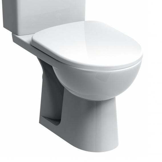Geberit Renova Stand-Tiefspül-WC für Kombination weiß, mit KeraTect, Abgang waagerecht