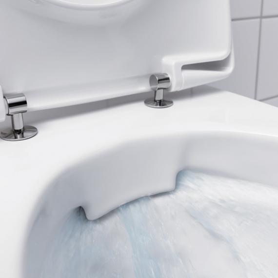 Geberit Renova Wand-Tiefspül-WC ohne | - 203050000 REUTER Spülrand, weiß