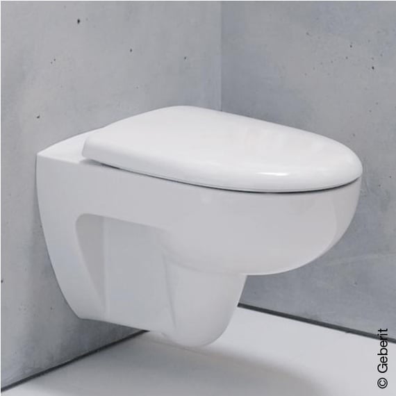 Abattant WC Renova Blanc fixation dessous 573010000 Geberit