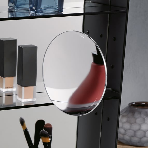 Geberit Option Plus Spiegelschrank m. Beleuchtung, zwei Türen,  75x70x17,2cm, 500206001 für 679,65 €