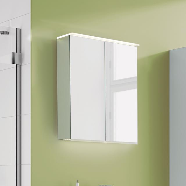 Geberit Option Spiegelschrank PLUS mit Beleuchtung und 2 Türen
